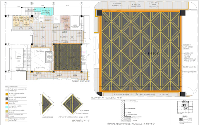 Gig Preview - Draft architectural plans in autocad, draftsman, designer