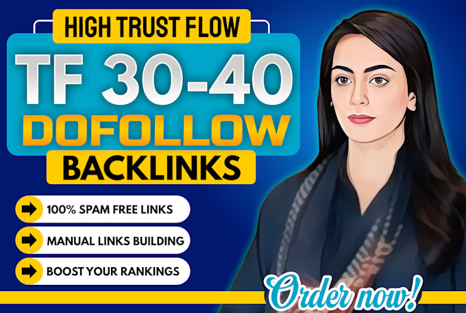 Gig Preview - Build homepage high tf dofollow contextual backlinks for off page SEO