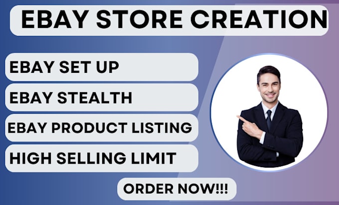 Gig Preview - Create ebay stealth account and do ebay products listing with no suspension risk