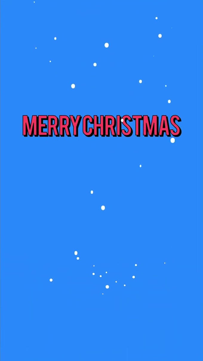 Gig Preview - Create animated christmas GIF card, ecard design,new year greetings, deliver mp4