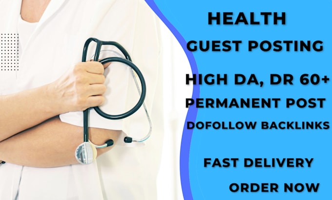 Bestseller - do health guest post on high da 70