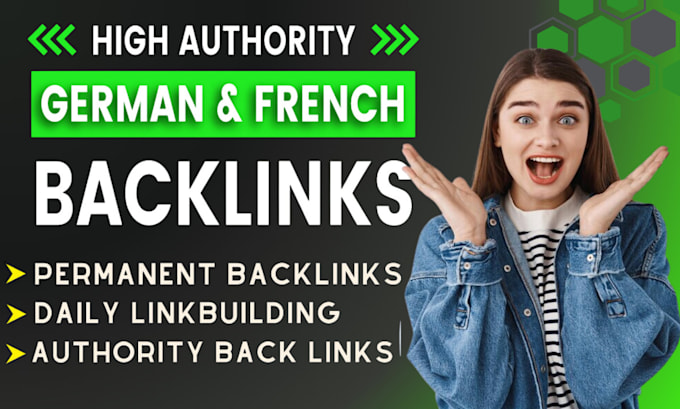 Gig Preview - Make high da canada ca, dutch nl, german de, usa us, uk dofollow SEO backlinks