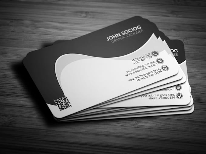 Gig Preview - Create professional, unique, modern, business card design