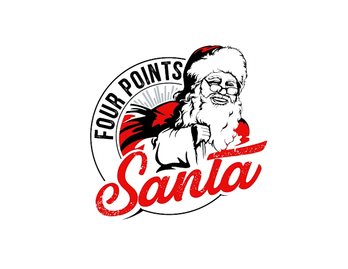 Bestseller - design wonderful santa logo in high definition with my creative thinking