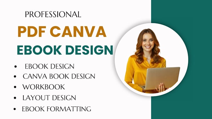 Gig Preview - Do canva ebook design, pdf lead magnet, ebook formatting workbook layout design