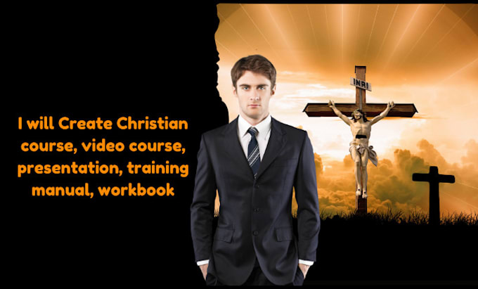 Gig Preview - Create christian course, video course, presentation, training manual, workbook