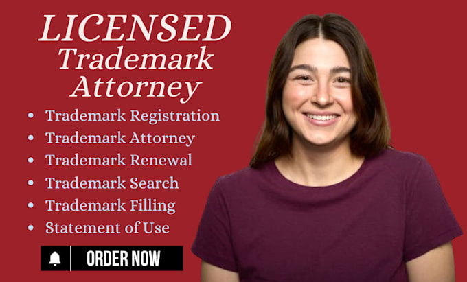 Gig Preview - Be attorney for trademark registration, renewal, search for amazon brands in USA