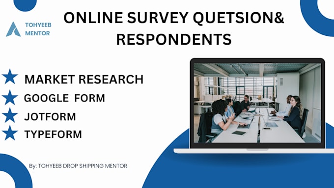 Gig Preview - Survey , fill online survey with google form and jotform