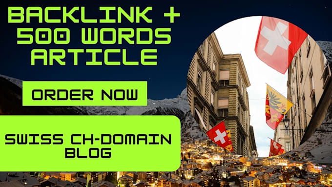 Gig Preview - Boost your swiss SEO with top google rankings and quality backlinks