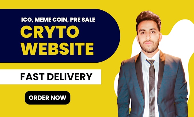 Gig Preview - Create crypto website meme coin website meme website memecoin website