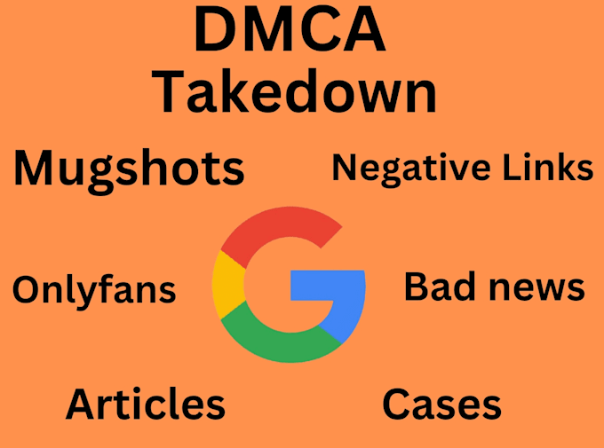 Gig Preview - Permanently remove mugshots cases articles bad news from google search