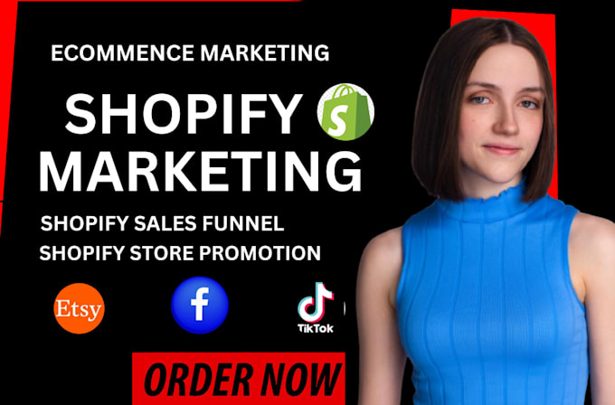 Gig Preview - Boost your sales with professional shopify marketing