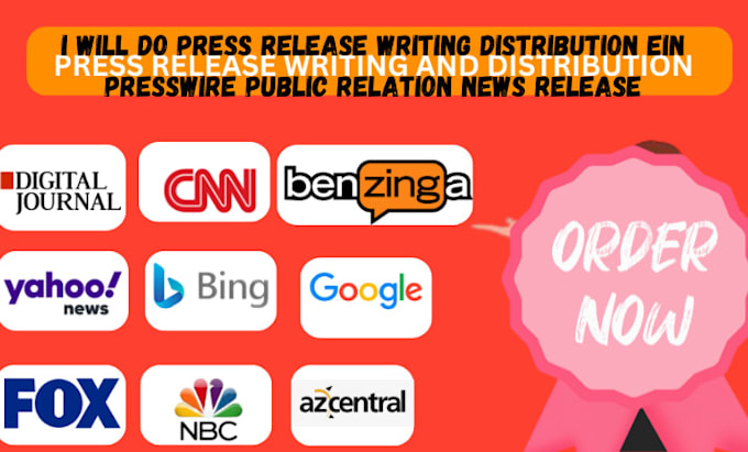 Gig Preview - Do press release writing distribution ein presswire public relation news