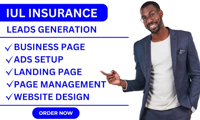 Gig Preview - Iul insurance leads insurance website life insurance ads