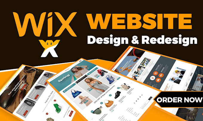 Gig Preview - Design fix update wix website issues code velo expert store landing page studio