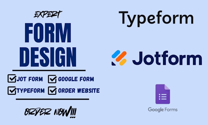 Gig Preview - Create jotform online survey design typeform, fillable pdf form, google forms