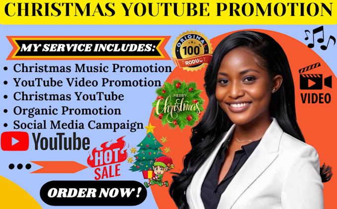 Gig Preview - Do effective christmas music promotion, and christmas youtube video promotion