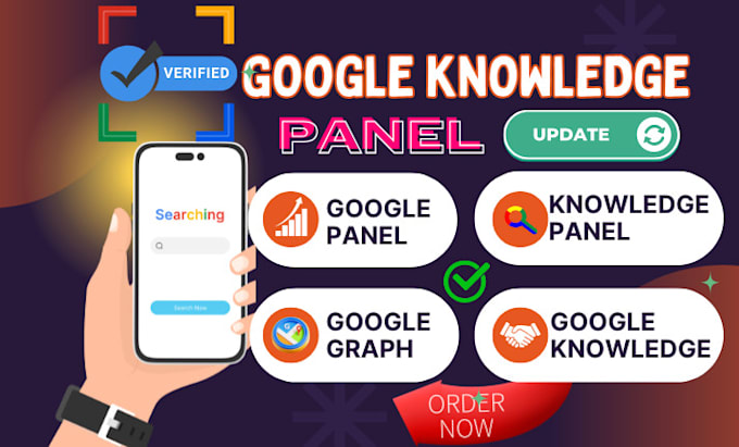 Gig Preview - Create verified google knowledge panel grow branding in knowledge graph ranking