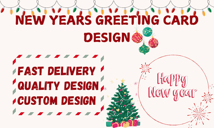 Gig Preview - Design new year flyer, greetings card,event,church flyer design, christmas flyer