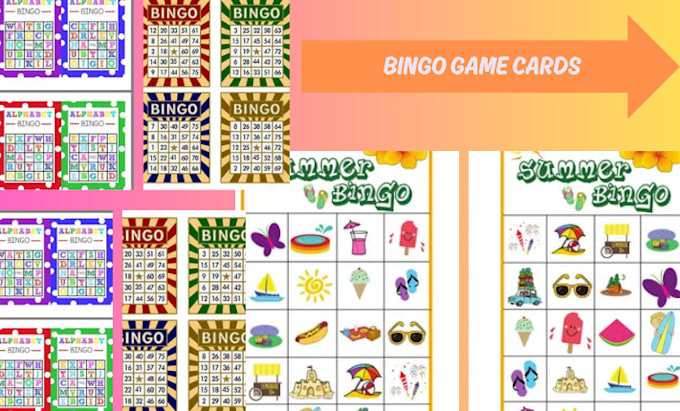 Gig Preview - Create unique bingo game designed for kids, teens adults for any fun activities