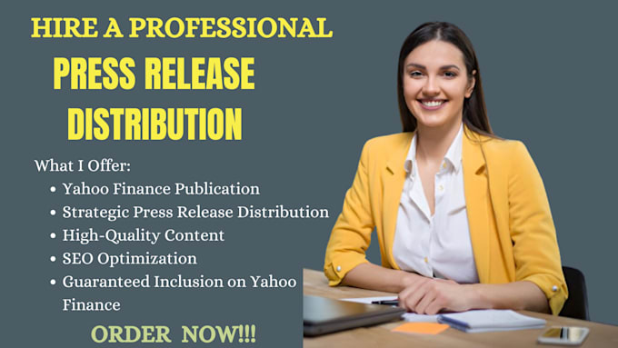 Gig Preview - Do yahoo finanace press release public relaton pr distribution guest post