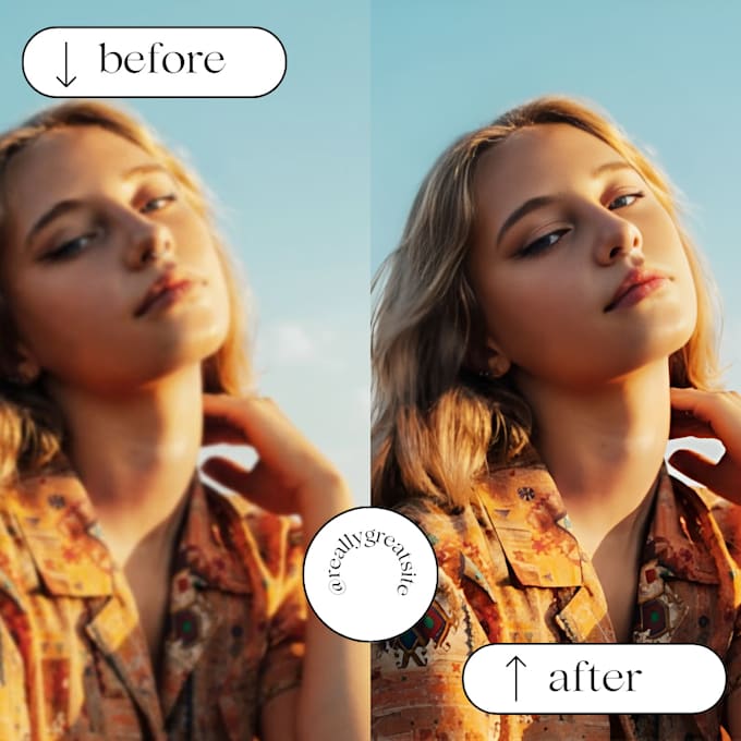 Gig Preview - Doenhance, retouching and low quality photos