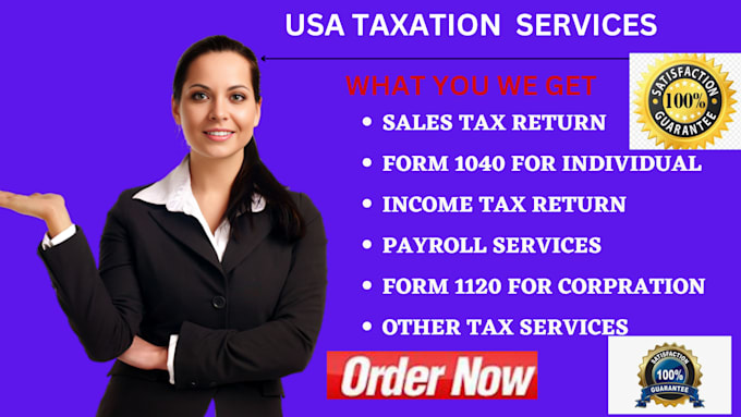 Gig Preview - Prepare and efile tax return for individual, corporate and llc