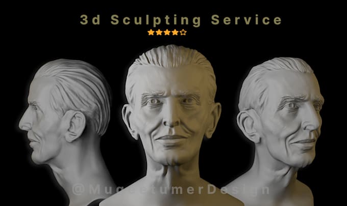 Gig Preview - Sculpt high quality, characters , portraits, creatures