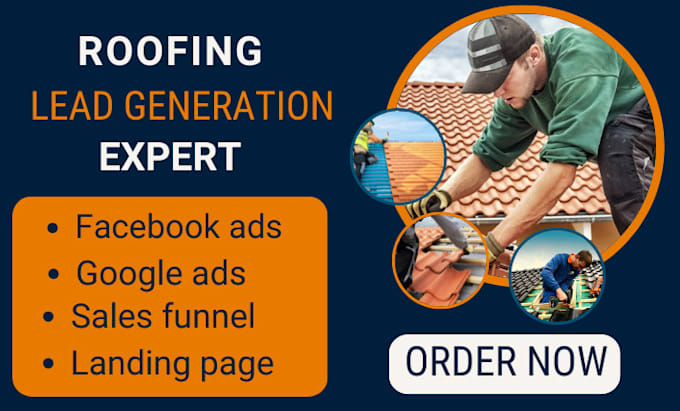 Gig Preview - Get roofing leads solar leads roofing gutter cleaning leads generation