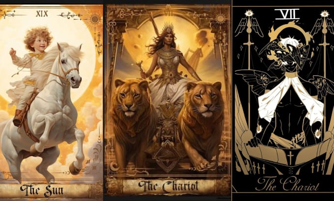 Gig Preview - Draw unique frame card for card game design tcg board game tarot playing card