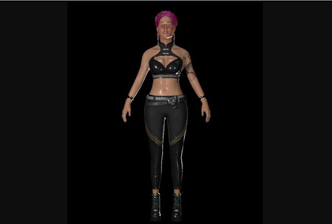 Bestseller - 3d realistic character, nsfw 2d sketch model, metahuman with texture, rendering