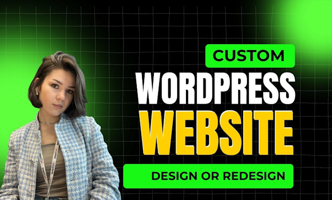 Gig Preview - Build, rebuild, redesign wordpress website design or wordpress elementor website