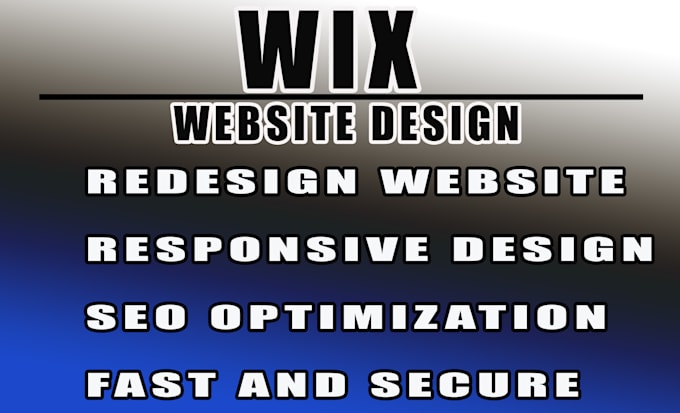 Gig Preview - Redesign wix, wix website redesign, wix website design, wix website redesign wix