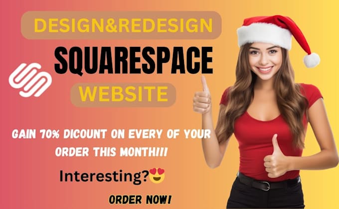 Bestseller - responsive squarespace website design redesign