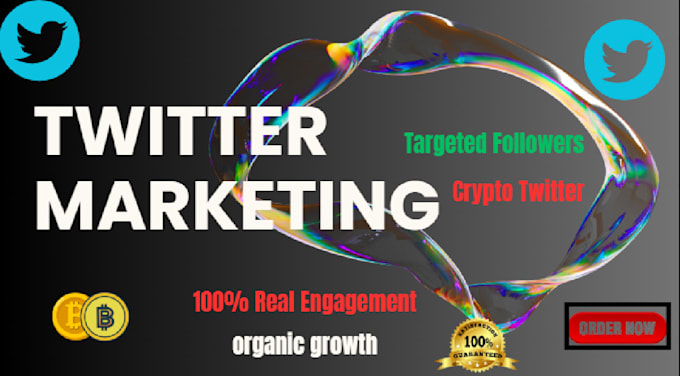 Gig Preview - Do organic twitter x marketing x crypto promotion meme nft users organic growth