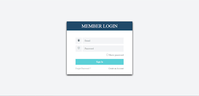 Bestseller - design login or registration form in HTML,CSS and javascript