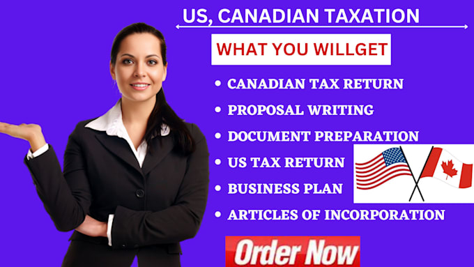 Gig Preview - File canada corporate tax return, US tax return for business, form 1040, ct600