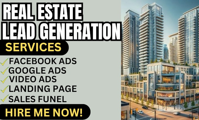 Gig Preview - Real estate leads  real estate investment leads real estate marketing leads