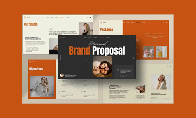 Gig Preview - Design professional and branded powerpoint presentation