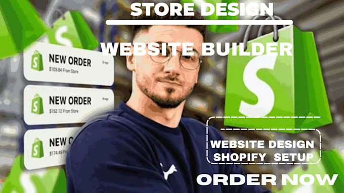 Gig Preview - Shopify store design and redesign and website development