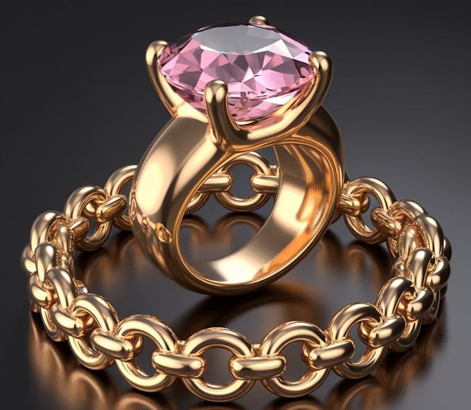 Bestseller - do 3d cgi jewelry design 3d cad jewelry model 3d jewelry rendering and animation