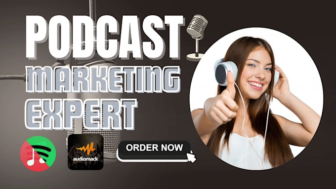 Gig Preview - Do organic podcast promotion, grow you new audience globally and listener