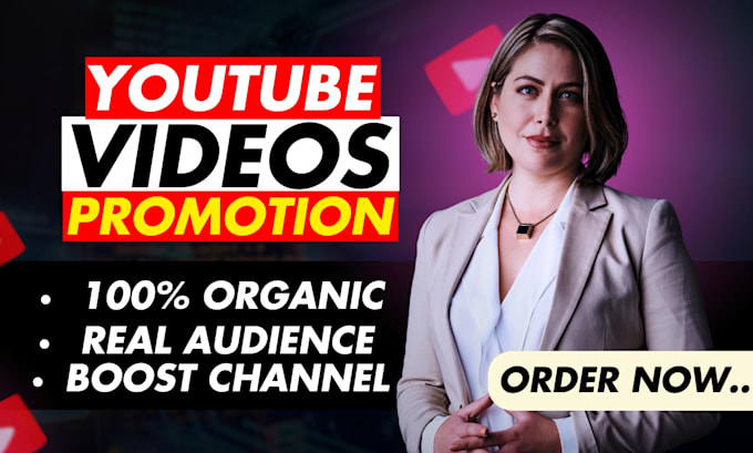 Gig Preview - Do super fast organic youtube video promotion for channel growth