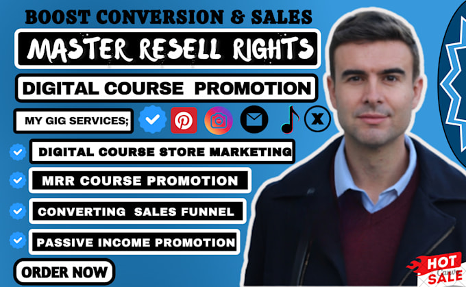 Gig Preview - Set up email marketing sales funnels for master resell rights, passive income