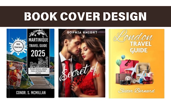 Gig Preview - Design minimalist kindle book cover design non fiction book cover design kdp