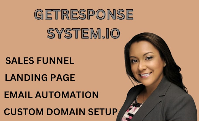 Gig Preview - Be your getresponse or system io sales funnel expert