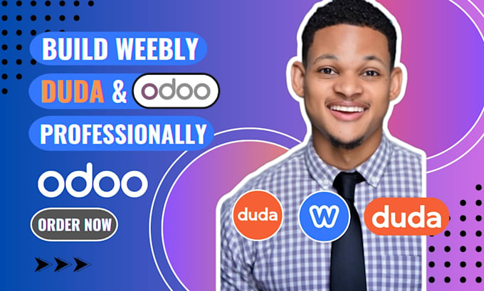 Gig Preview - Build your website with odoo, duda, weebly, wordpress and drupal