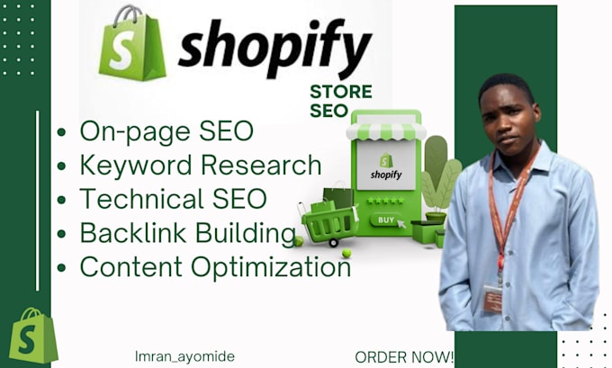 Gig Preview - Do ultimate shopify SEO to boost traffic and ecommerce website sales drastically