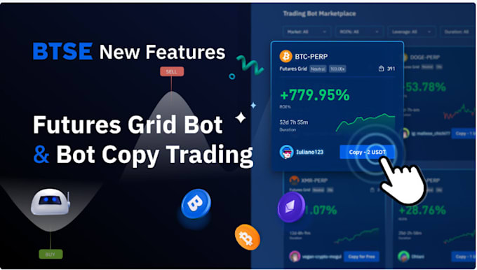 Gig Preview - Build copy trading bot, binance bot, arbitrage trading bot, high frequency bot