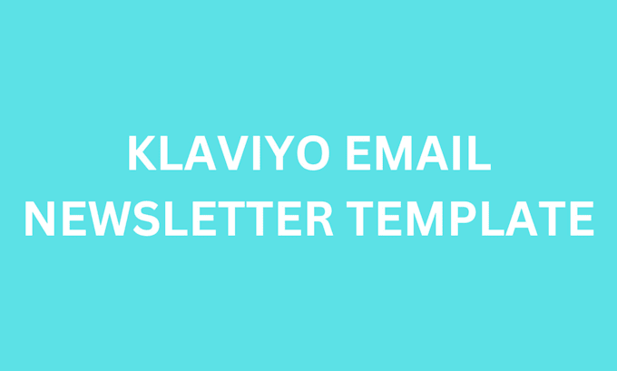 Gig Preview - Do beehiiv, canva, mailchimp and klaviyo email template